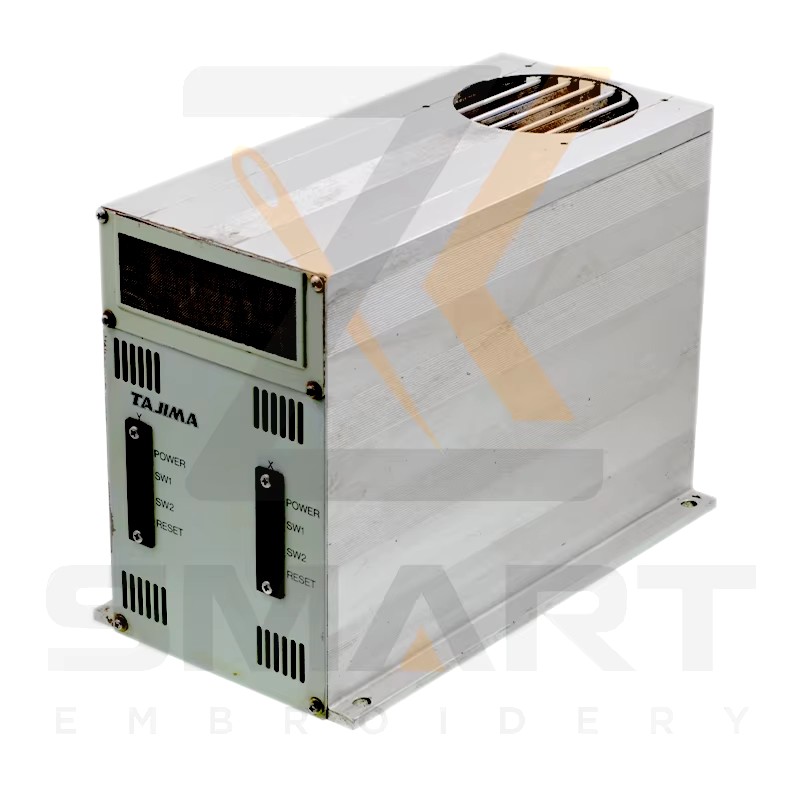 Использованная коробка драйверов Tajima DU10 с досками Части машины Tajima Embroidery ETJ-DU10-U