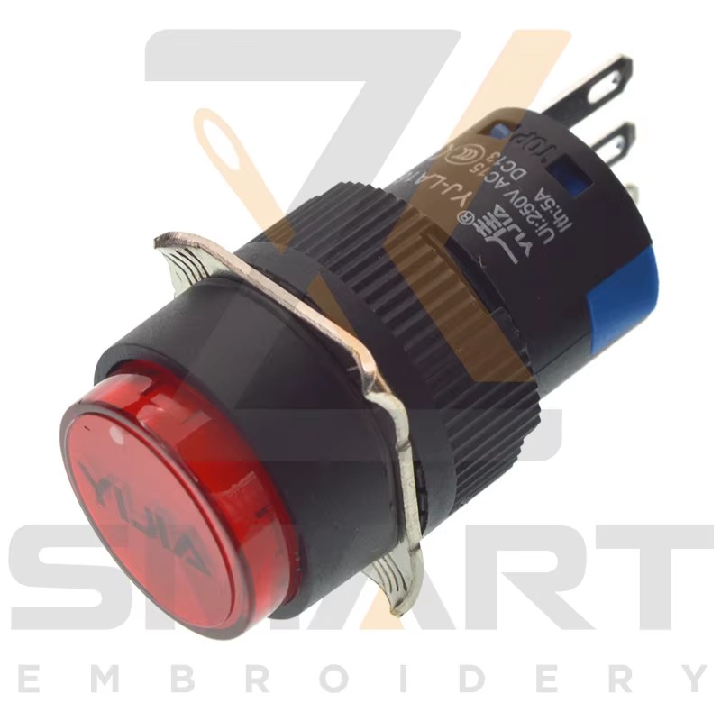 Переключатель кнопки самовозвращающийся без лампы Китайские запчасти для шлифовальной машины EDH06-YJ-LA16G-11 EDH06-YJ-LA16R-11