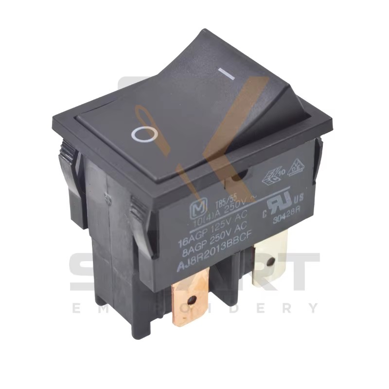 Оригинальный переключатель питания для деталей китайской машины для обмотки DAHAO A15