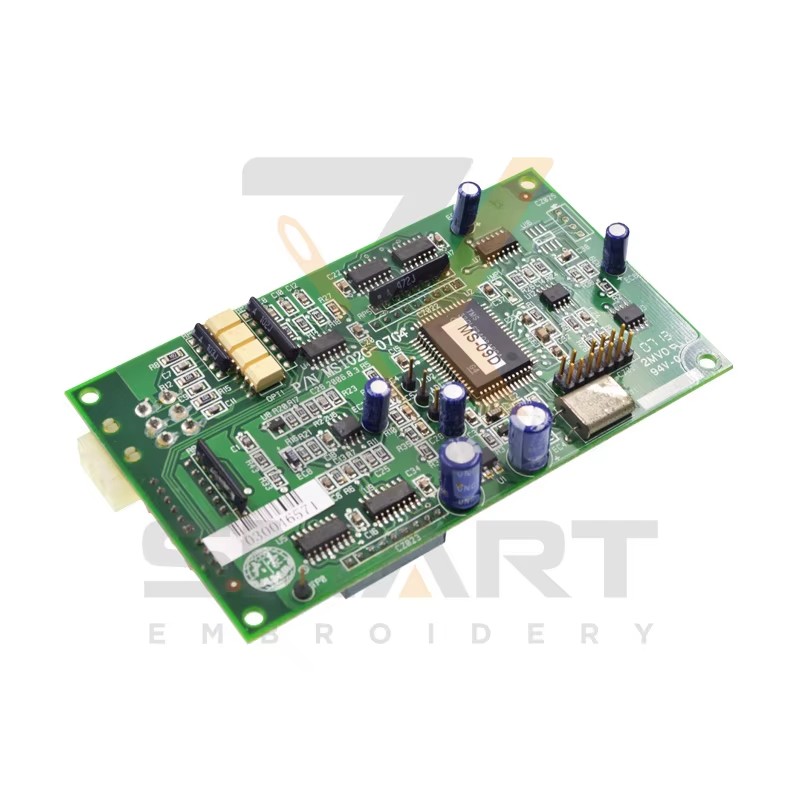 Использованная карта MS102 с версией MS09D для двигателя 2/4 фазы MS02 MS01 MS21 Card Китайские запчасти для шлифовальной машины EDH02-MS09D-MS102-U