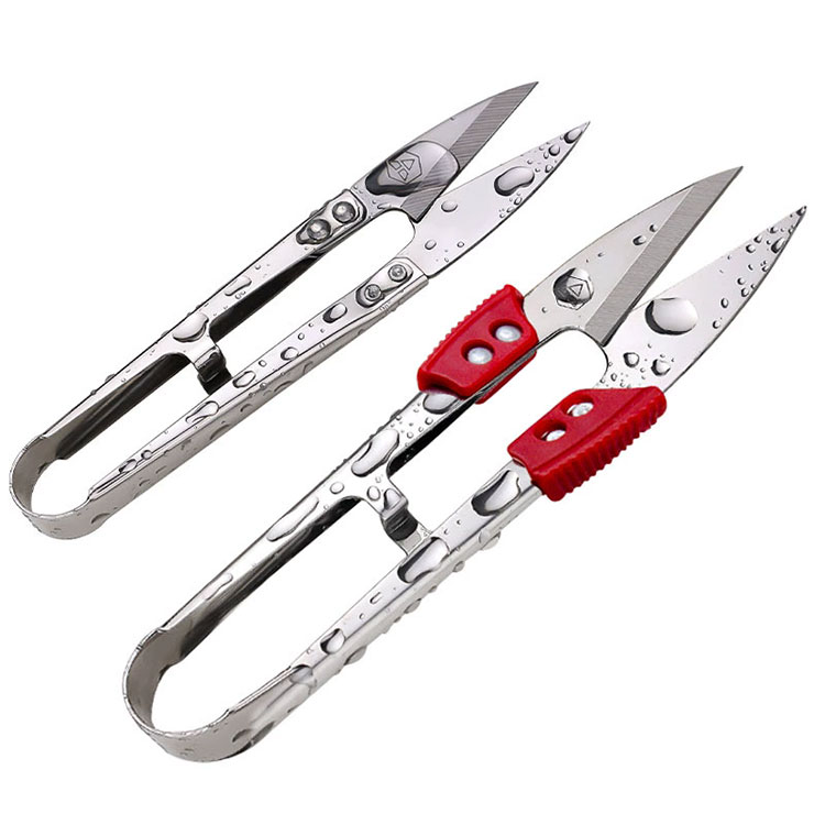 Размер все нержавеющая сталь нить режущая головка, режущая крест швейная швейная швейная мелкие ножницы